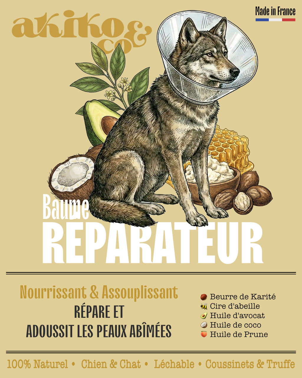 Baume Réparateur - Le Pansement Truffe & Coussinets