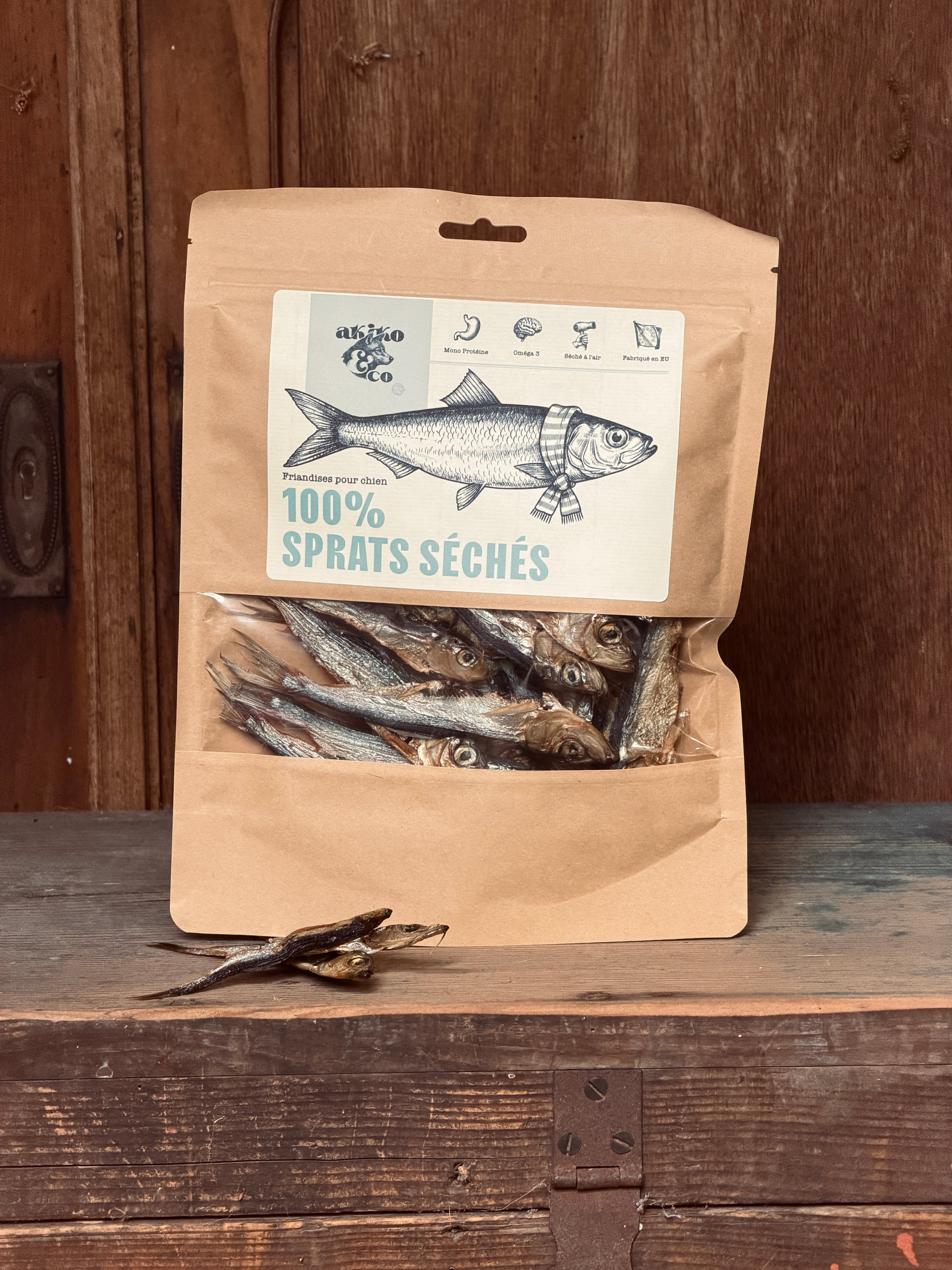 Les 100% Sprats Séchés