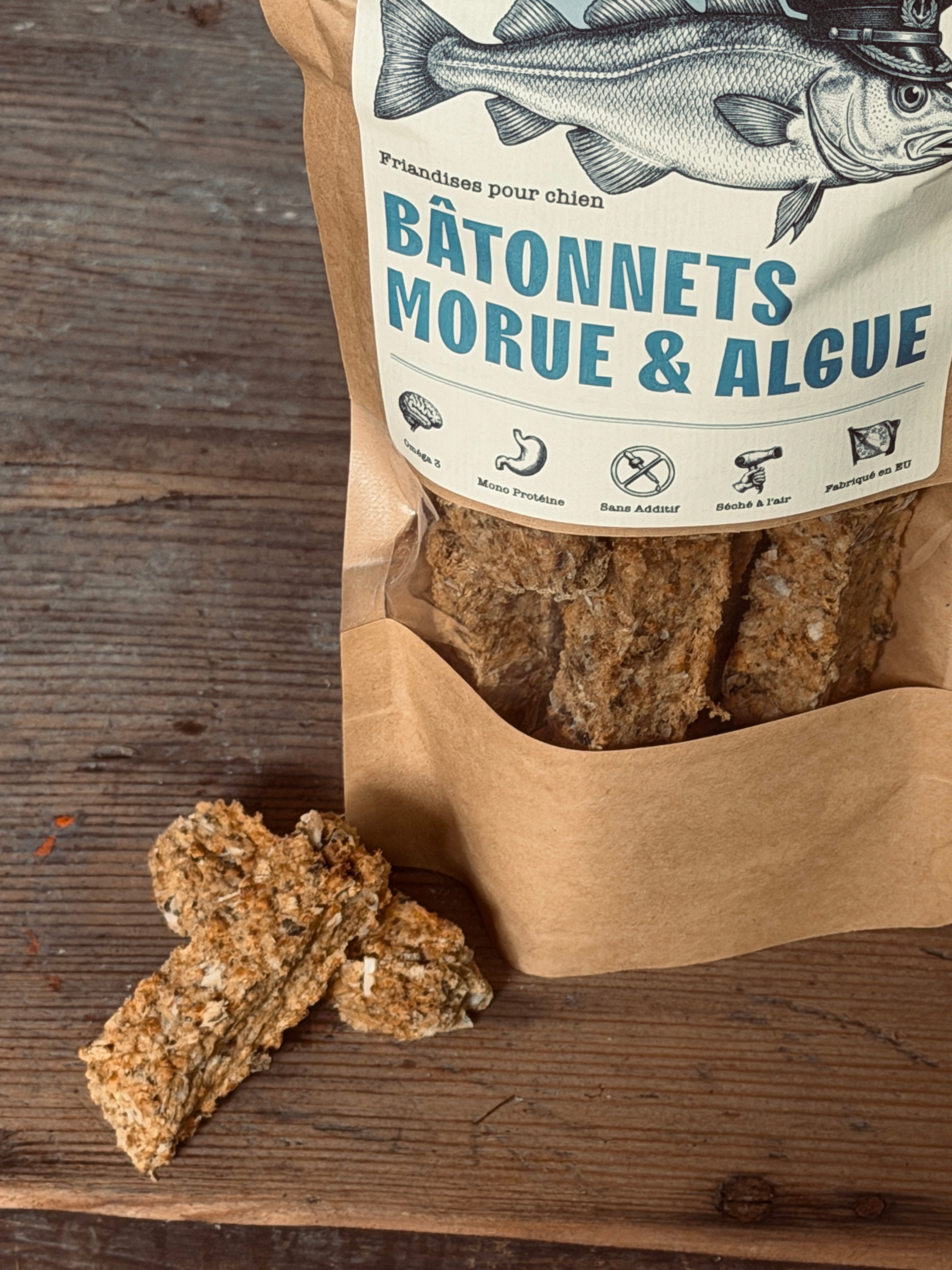 Les Bâtonnets Morue & Algue